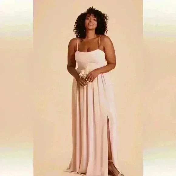 Birdy Grey August Convertible Dress Chiffon Dusty Rose XL NWT Bridesmaid Formal - Picture 3 of 4